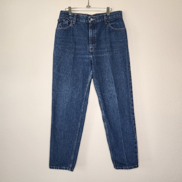 Vintage Levi’s 550 Relaxed Fit Tapered Leg Jeans 14s - Picture 2 of 7